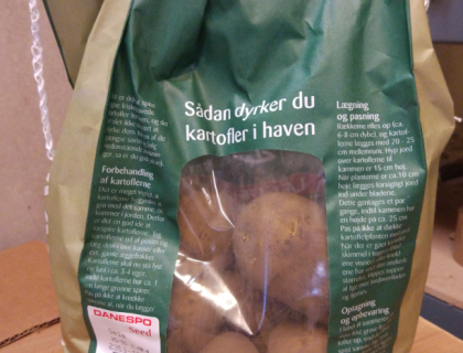 Læggekartoffel Gala 1,5kg, tidlig, pillet, skrællet