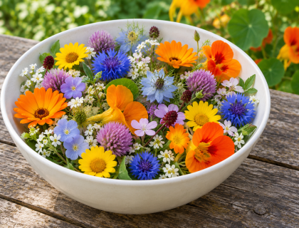 Spiselig blomsterblanding, 14 slags.
