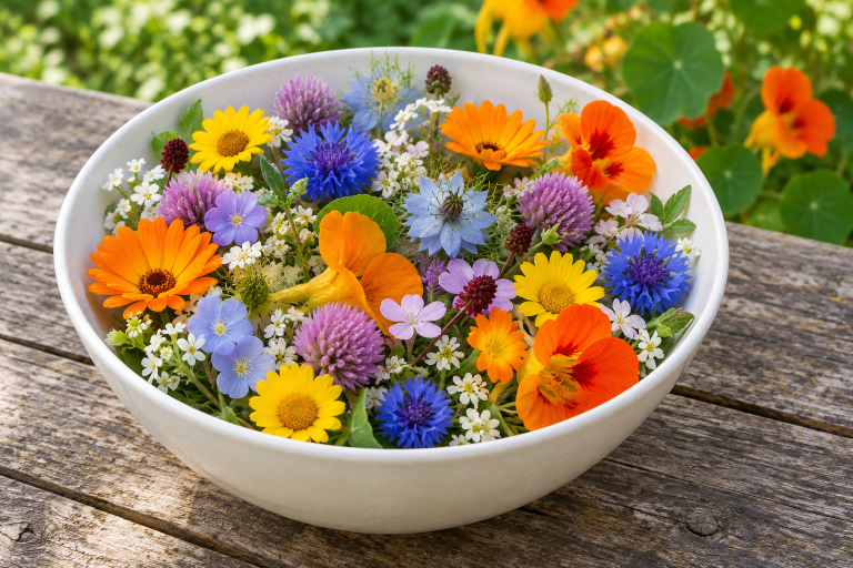 Spiselig blomsterblanding, 14 slags.