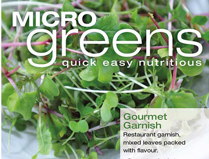 Mikrogrønt, krydderurt mix. Gourmet Garnish