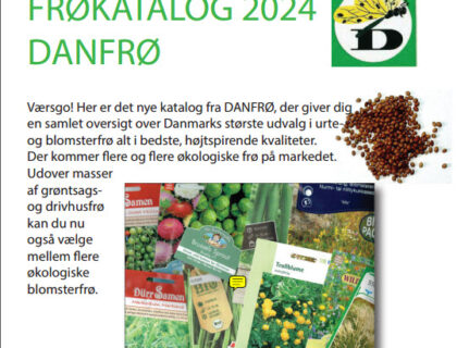 Danfrø trykt katalog 2024