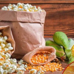 Majs, Nana F1, popcorn