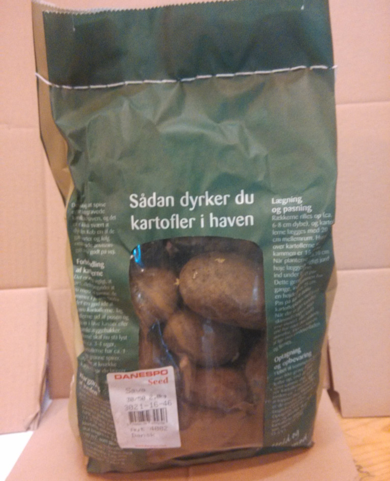 Læggekartoffel Sava 1,5kg, middeltidlig, pillet