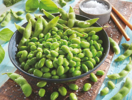 Bønne, soja. Edamame. Summer Shell. God til skandinavisk klima.